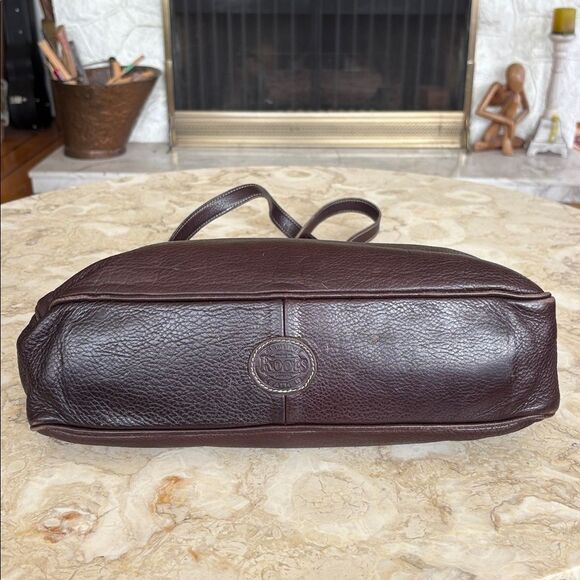 Roots Leather Tote Shoulder Bag Vintage - Picture 7 of 16